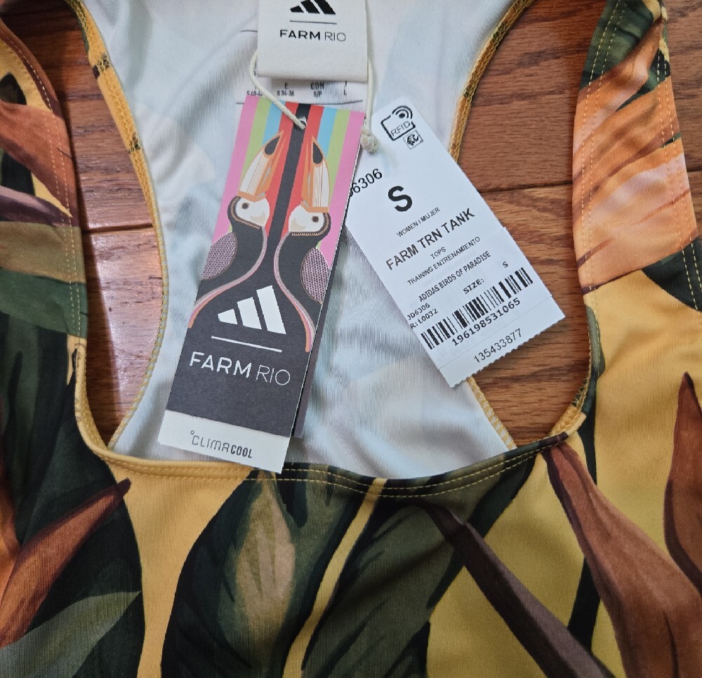 FARM RIO & ADDIDAS COLAB & JOHNNY WAS TOTE - Picture 5 of 5